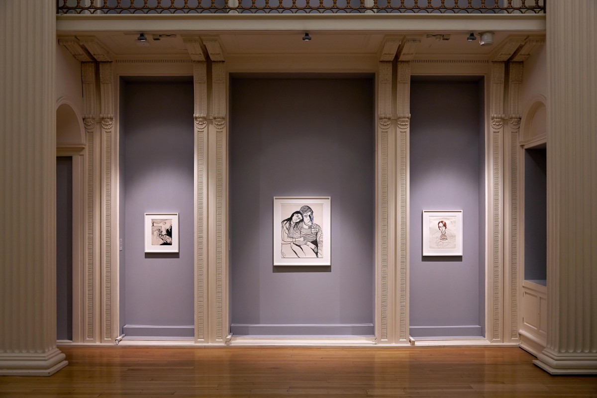 Alice Neel, 'The Subject and Me', 2016. Installation view, Image courtesy of Talbot Rice Gallery, the University of Edinburgh: Photograph Chris Park.