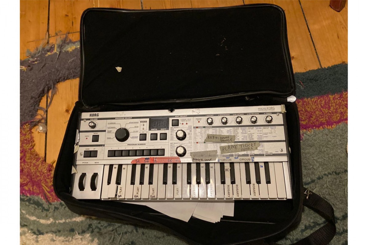 Picture of a Korg Synthesizer