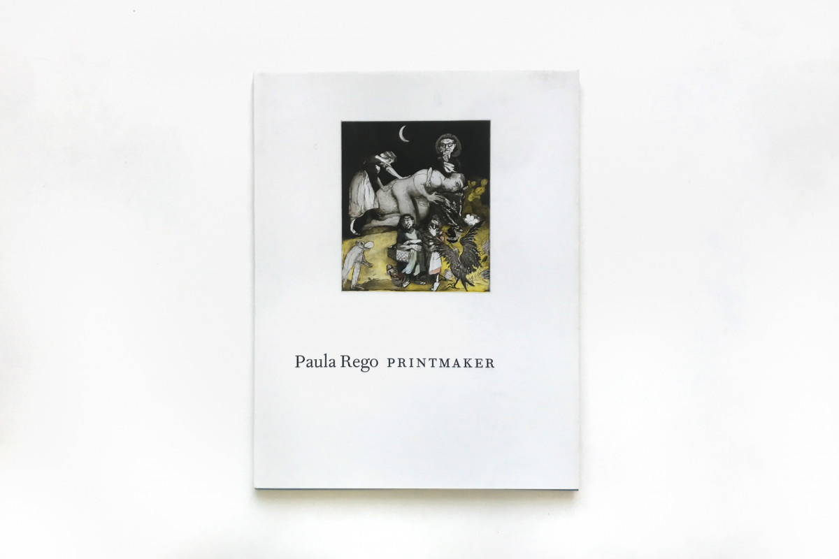 Front cover of Paula Rego's book with image and title
