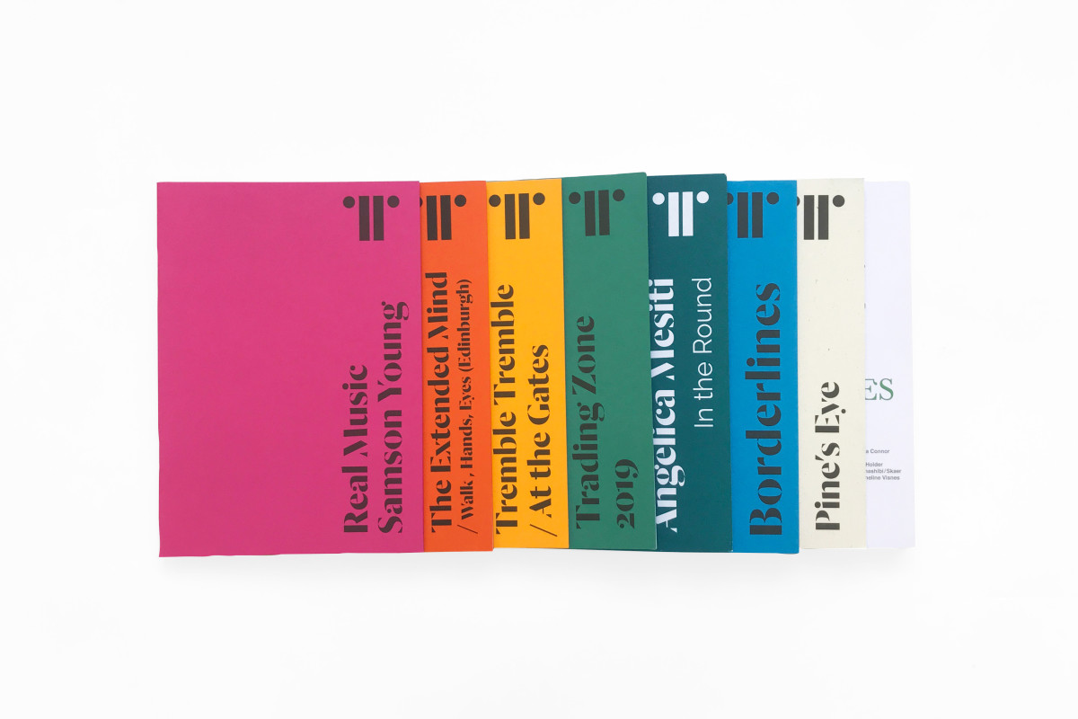 7 colourful guides with titles on the side against a white background