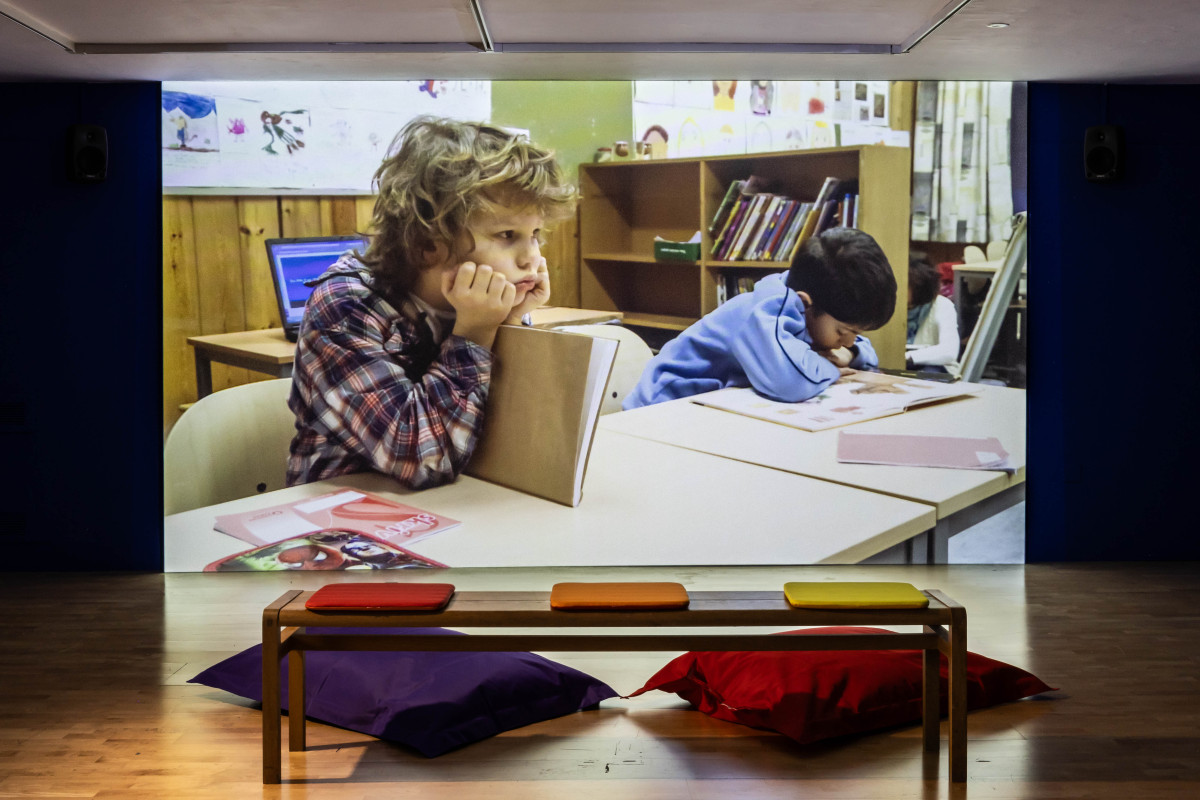 Ane Hjort Guttu, 'Freedom Requires Free People', 2011, 'The Children are Now', exhibition view, Talbot Rice Gallery, the University of Edinburgh. Photo: Sally Jubb