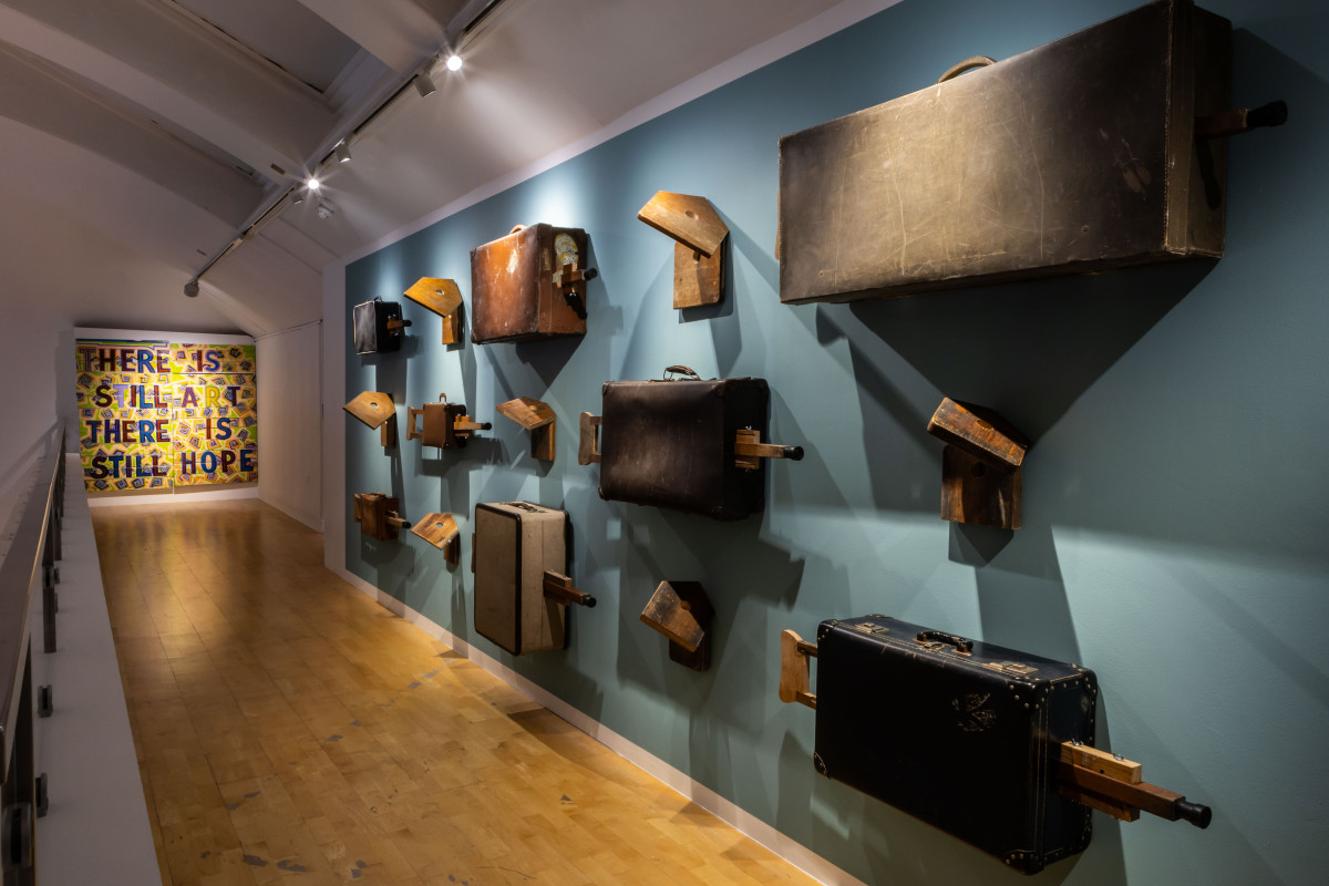 'The Children are Now’, exhibition view, Talbot Rice Gallery, the University of Edinburgh. Photo: Sally Jubb