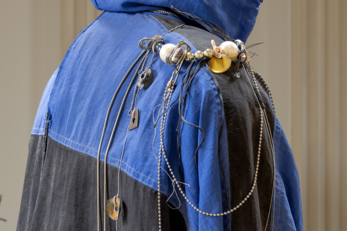 Being (Warrior), 2026. Exhibition view, Anne Hardy, Feelings, Talbot Rice Gallery, the University of Edinburgh. © Anne Hardy Photo: Angus Mill