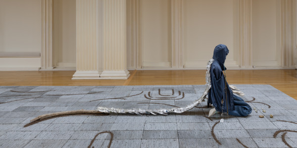 Being (Interloper), 2022-24. Exhibition view, Anne Hardy, Feelings, Talbot Rice Gallery, the University of Edinburgh. © Anne Hardy Photo: Angus Mill