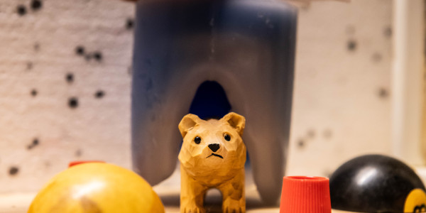 Installation of everyday objects.